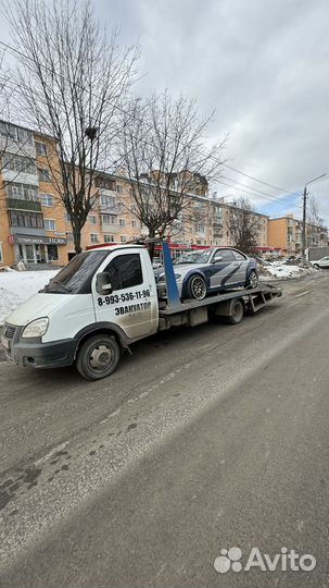 Услуги эвакуатора круглосуточно по туле и области