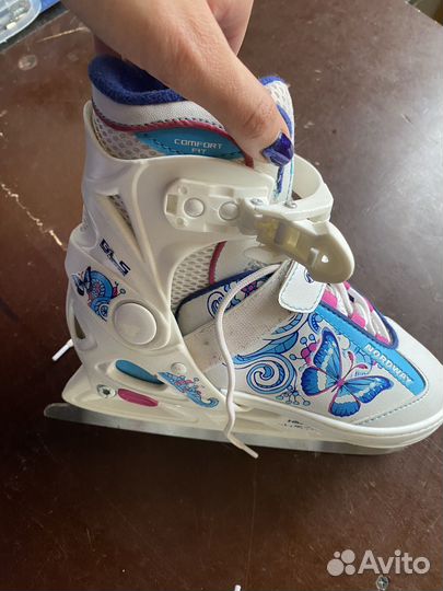 Коньки Nordway ледовые, раздвижные, Slide-Girl