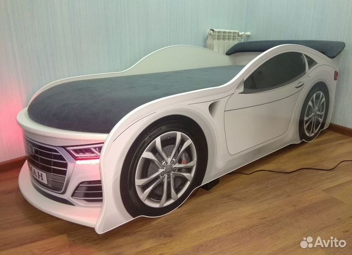Детская кровать-машина Ауди
