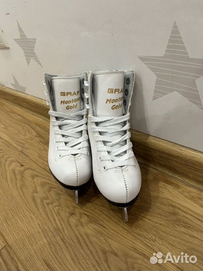 Фигурные коньки graf montana gold 27