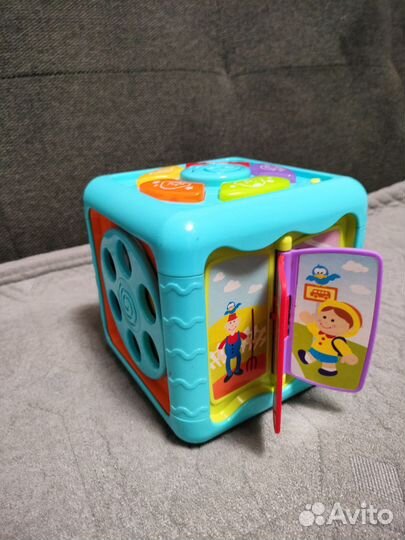 Развивающий кубик baby go музыкальный
