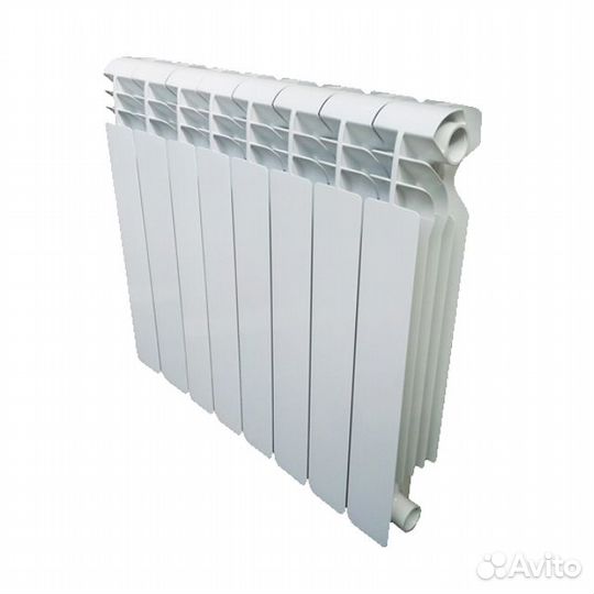 Радиатор секционный алюминиевый atlant Alum 500 8 секций