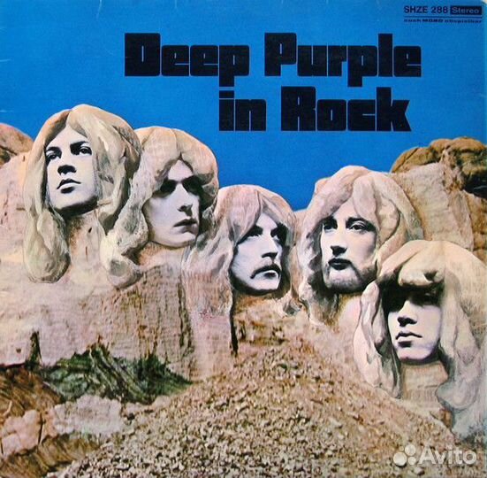 Deep Purple–In Rock LP DE 1970 orig