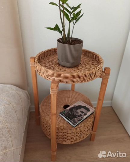 Столик плетеный аналог Икеа