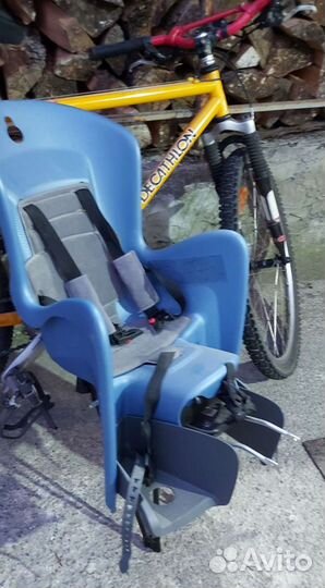 Детское велокресло на багажник