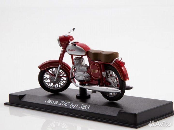 Мотоцикл Ява Jawa 250 353 Наши Мотоциклы 1:24