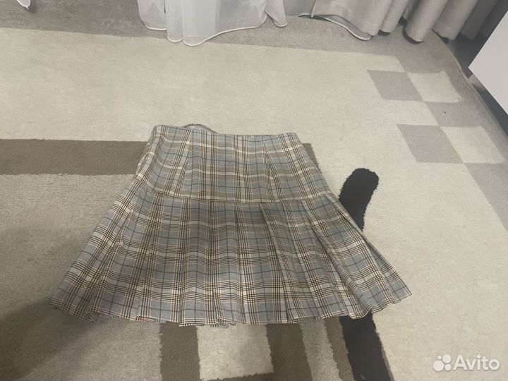 Юбка в клетку
