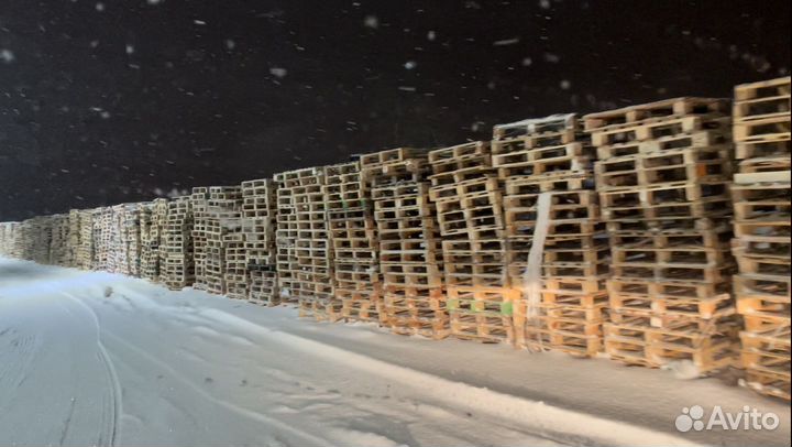 Поддоны дрова