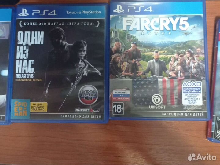 Ps4 slim 1tb с играми