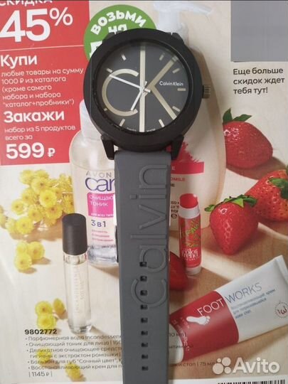 Мужские наручные часы Rolex+Calvin Klein в подарок