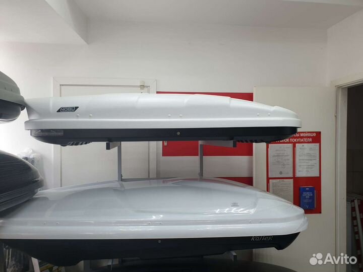 Бокс 380 на крышу автомобиля