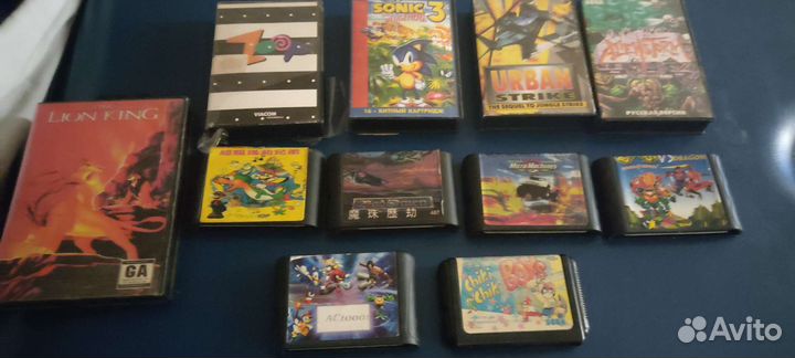 Джойстик и кабель Сега