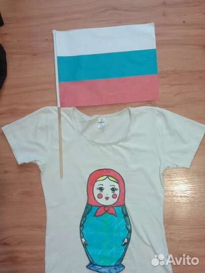 Футболки для фото ко дню России