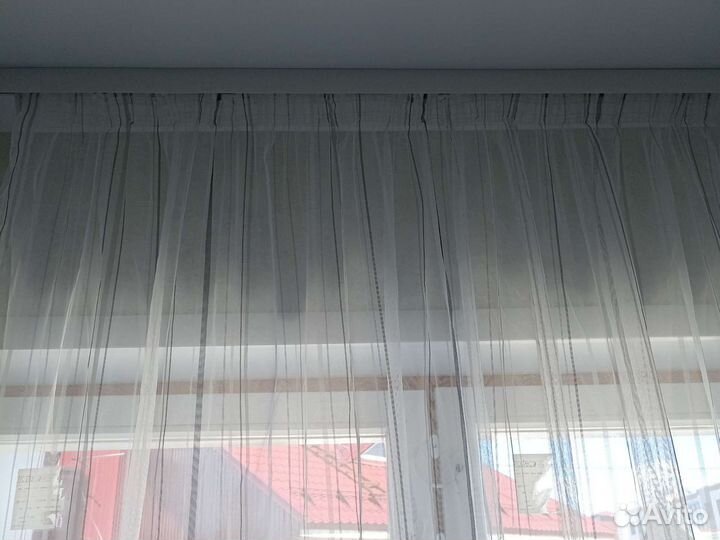 Готовые занавески (новые), тюль/органза