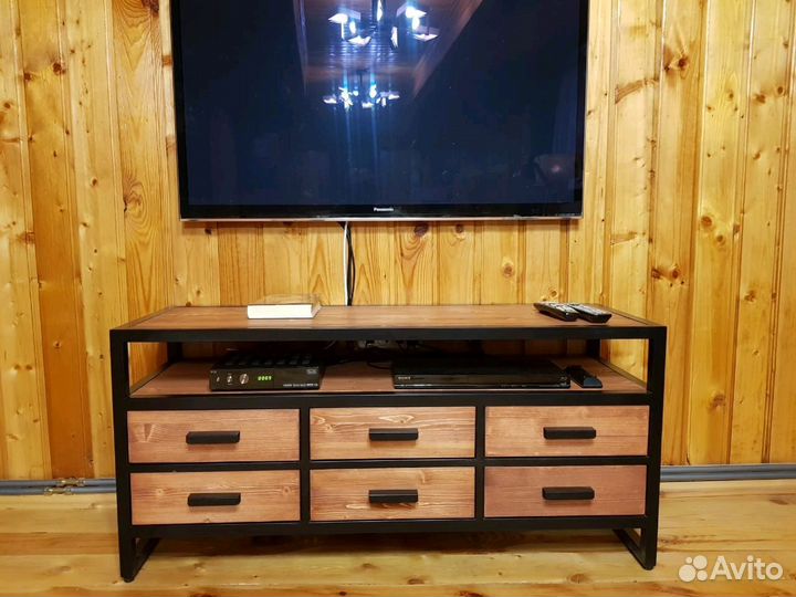 Тумба под тв лофт