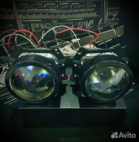 Линзы Optima Premium Bi-LED lens 4300K 2шт