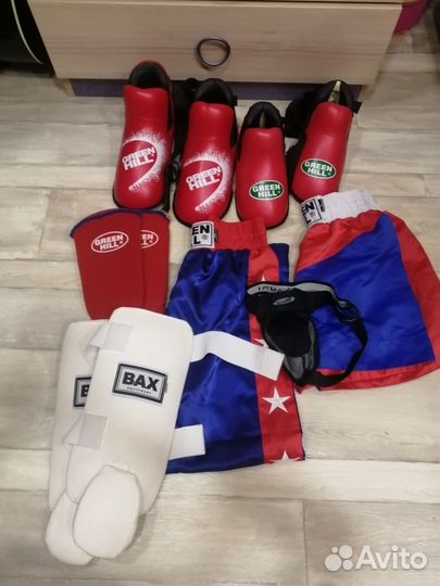 Защита/ Шорты/Штаны для кикбоксинга