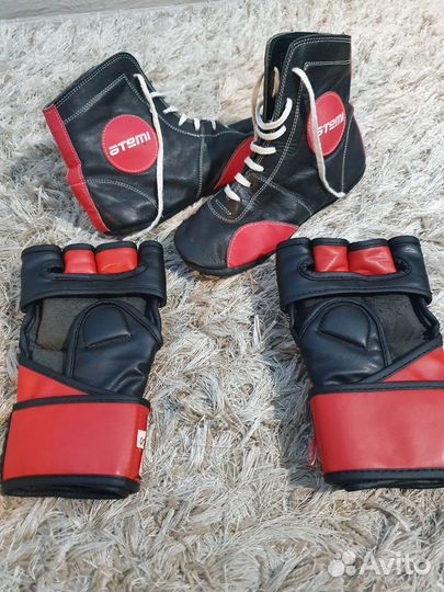 Перчатки для единоборств и самбовки детские мма
