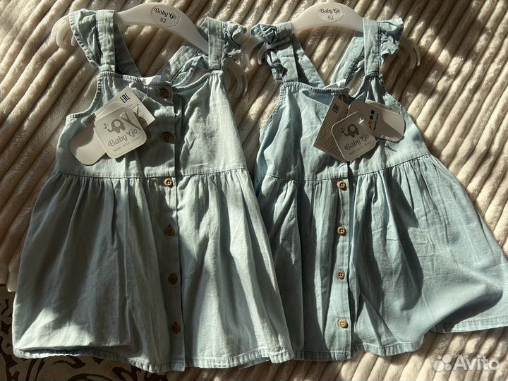 Пакет вещей для двойни девочки