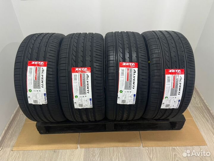 Zeta Alventi 245/35 R20 и 275/30 R20 94Y