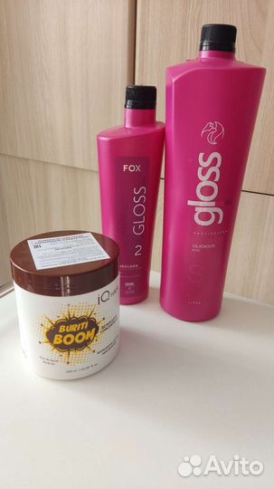 Состав для кератинового выпрямления, ботокс