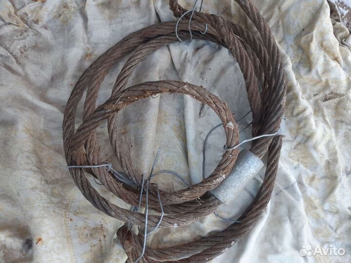 Трос буксировочный