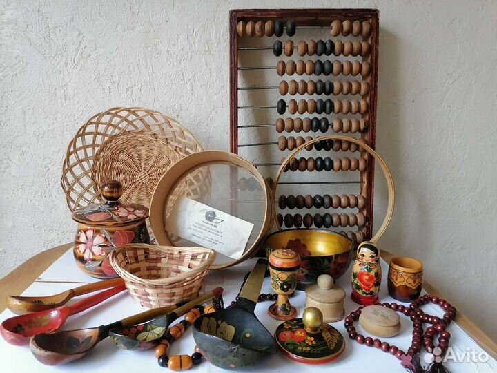 Деревянный винтаж СССР