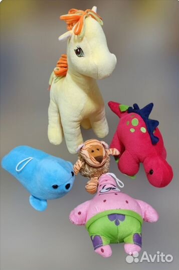 Мягкие игрушки пакетом