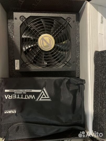 Блок питания Zalman 1000w watttera