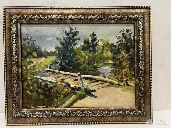 Картина маслом на холсте пейзаж