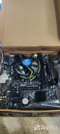 Материнская плата с процессором i3 9100f