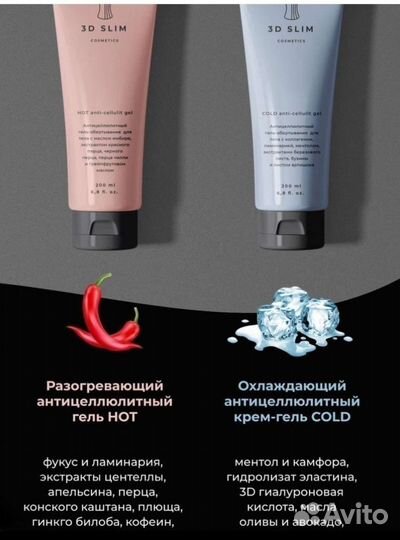 Антицеллюлитный крем Energy Diet