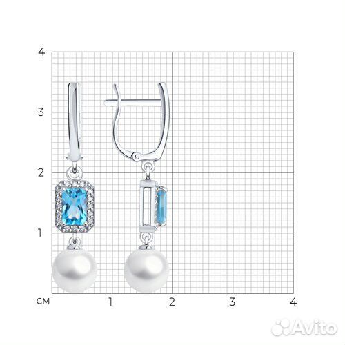 Серьги Diamant из золота, 52-321-02791-1