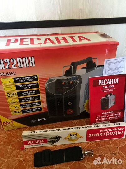 Сварочный аппарат Ресанта саи 220пн