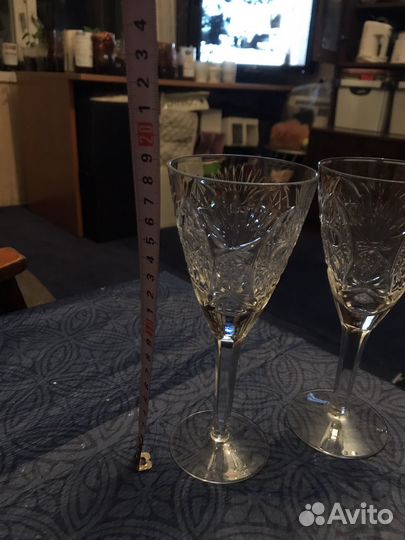 Хрустальные бокалы СССР