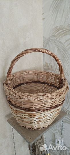 Корзина плетеная для хранения