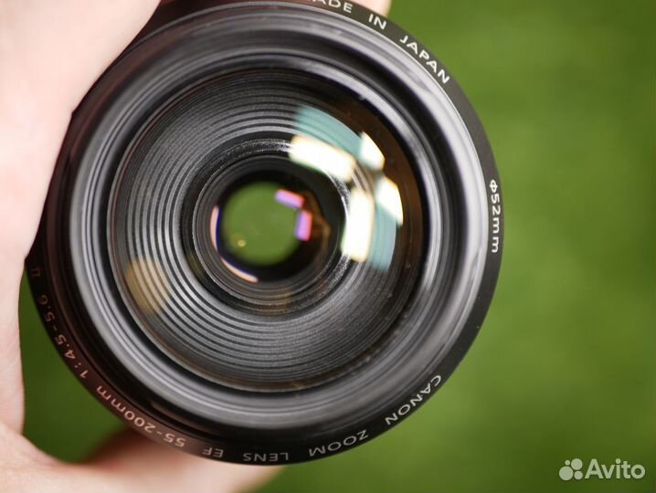 Компактный canon EF (efs) 55-200 USM II я версия