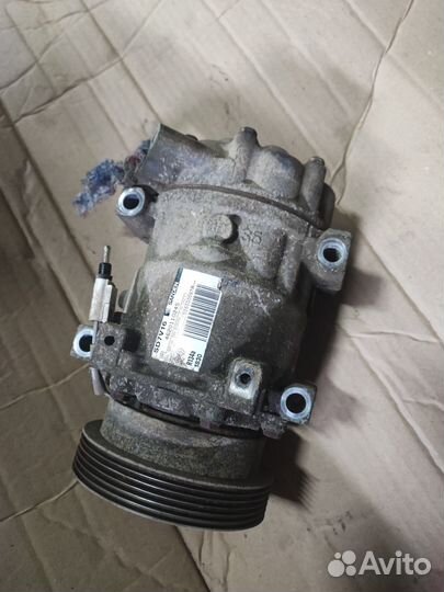 Компрессор кондиционера renault duster logan largu