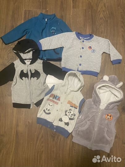 Вещи пакетом на мальчика 80