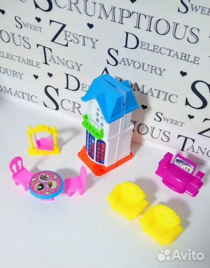 Кукла летающая фея Кукольный домик и мебель