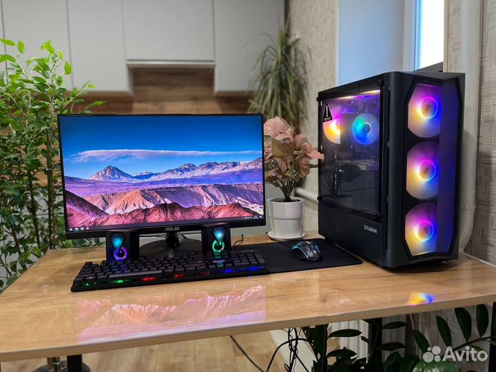 Игровой компьютер с видеокартой 4 гб