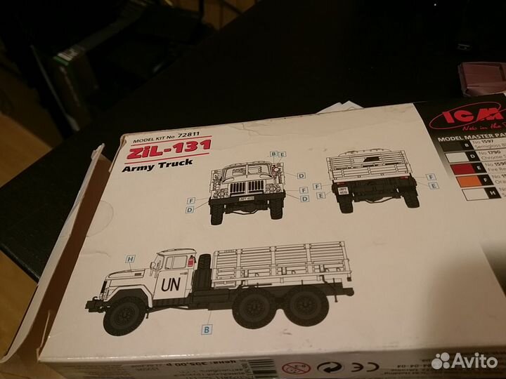 ЗИЛ 131 Army Truck UN 1/72 ICM