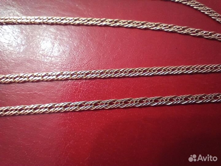 Золотая цепь женская 585