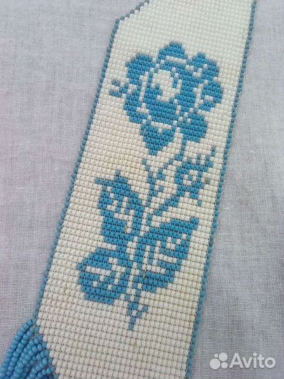 Гердан из бисера