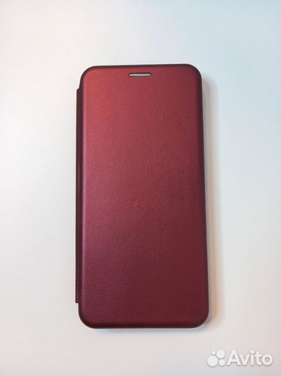 Чехол-книжка для Honor 10X Lite (бордовый)