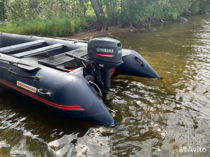Лодка пвх Nissamaran с мотором Yamaha 30hmhs 30л/с