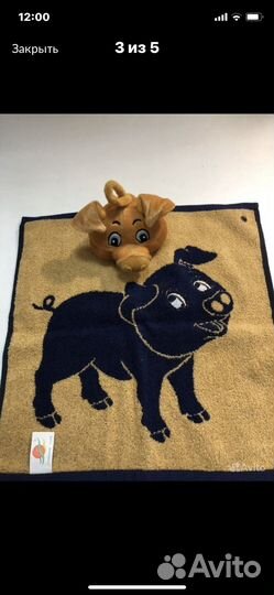 Мягкие игрушки свинки-Хрюши