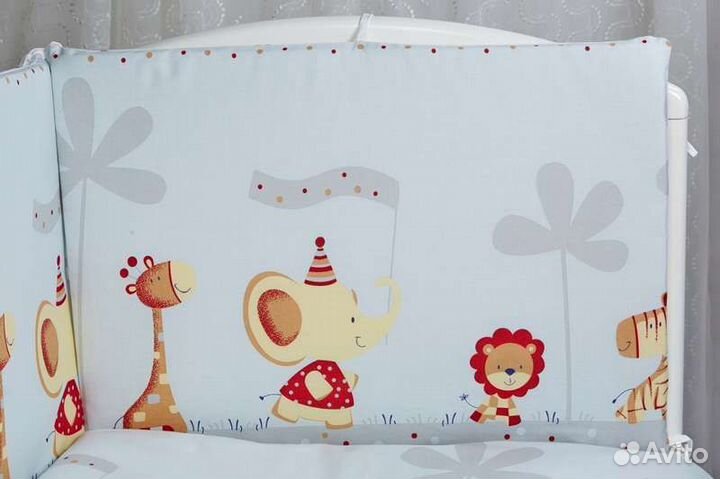 Бортики в детскую кроватку