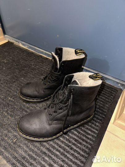 Dr martens ботинки 37 с мехом