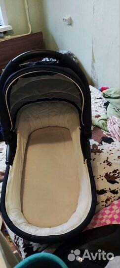 Коляска люлька для новорожденных бу
